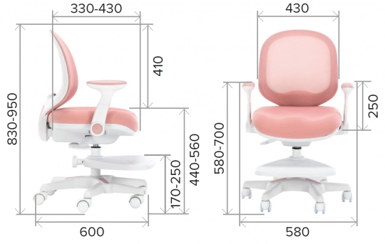 Кресло детское Everprof  Kids 102 Ткань Зеленый - 6